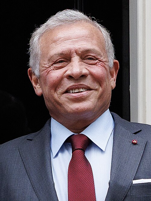 Portrait of Abdullah II of Jordan