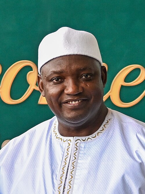 Portrait of Adama Barrow
