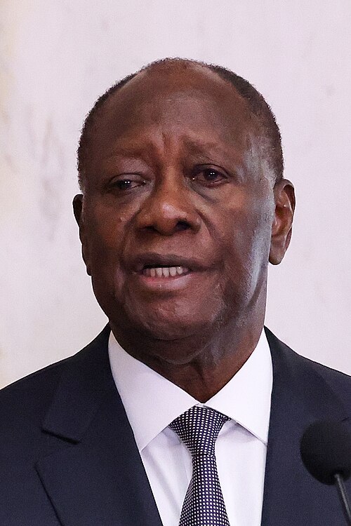Portrait of Alassane Ouattara