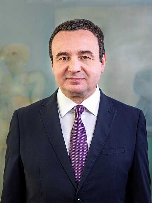 Portrait of Albin Kurti