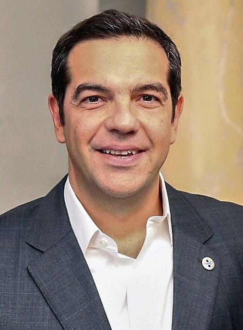 Portrait of Alexis Tsipras