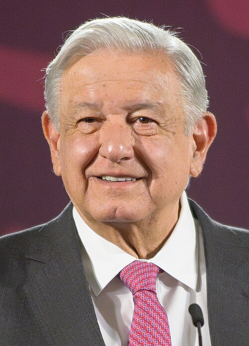 Portrait of Andrés Manuel López Obrador