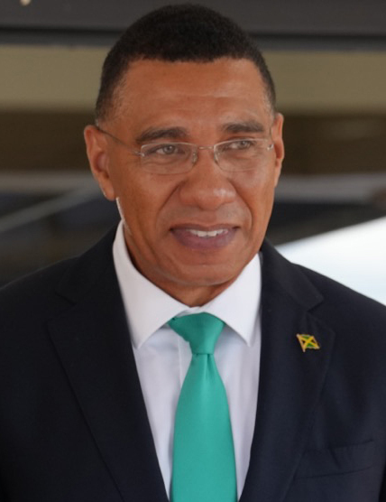 Portrait of Andrew Holness