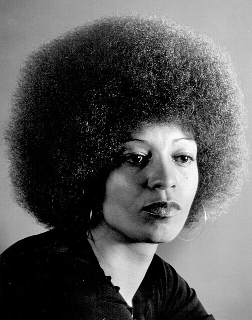Portrait of Angela Davis