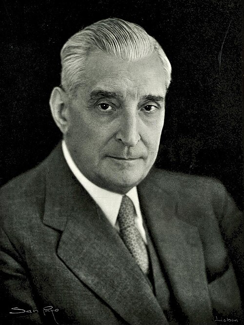 Portrait of António de Oliveira Salazar