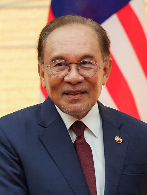 Portrait of Anwar Ibrahim