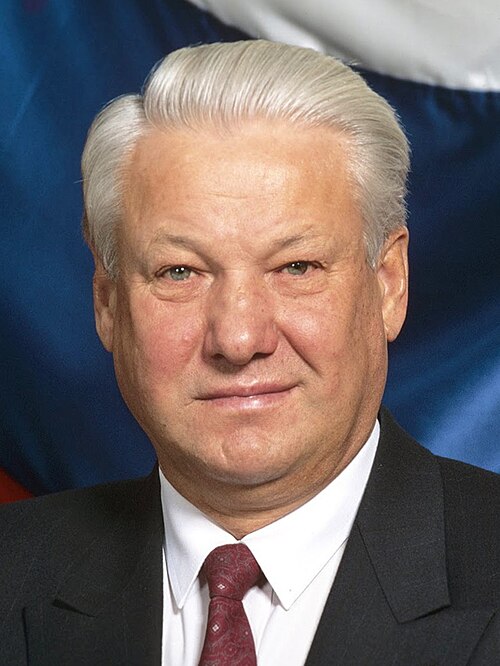 Portrait of Boris Yeltsin