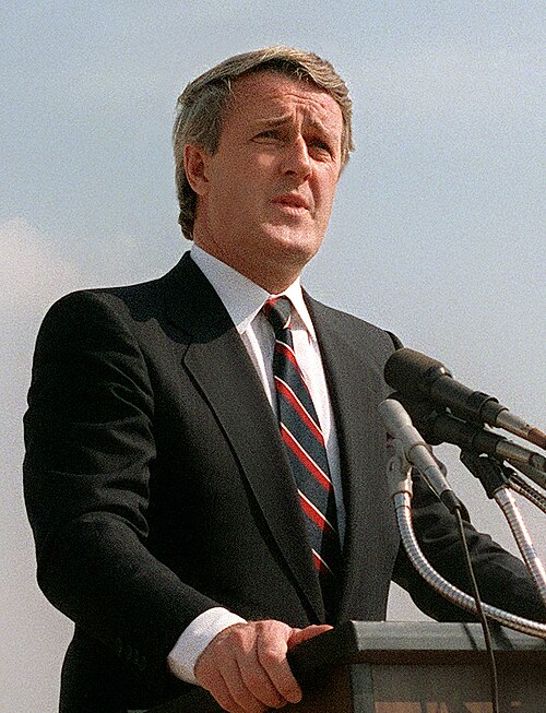 Portrait of Brian Mulroney
