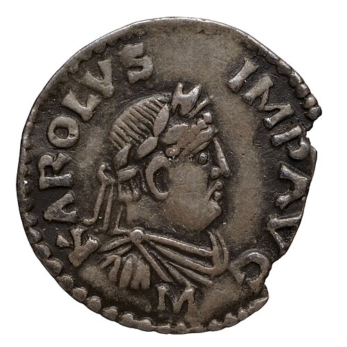Portrait of Charlemagne