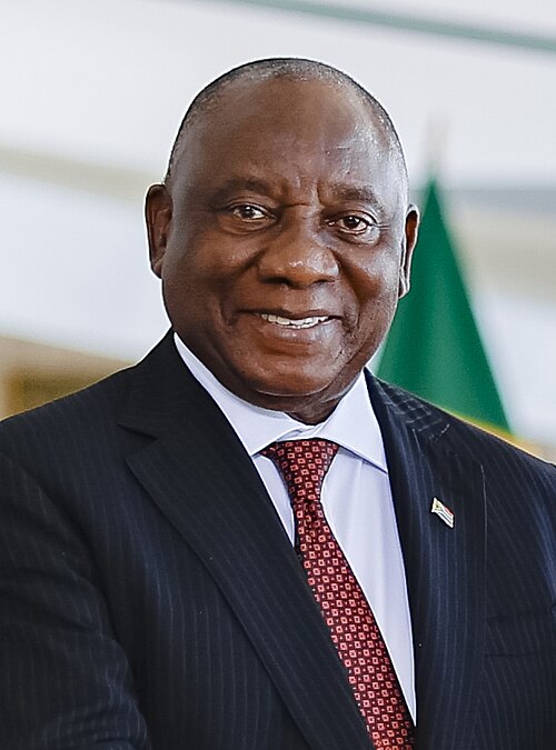 Portrait of Cyril Ramaphosa