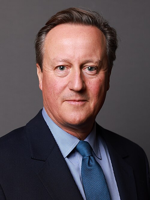 Portrait of David Cameron