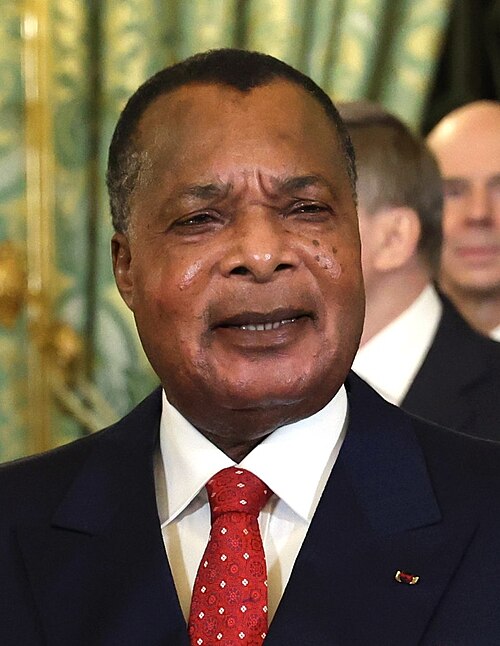 Portrait of Denis Sassou Nguesso