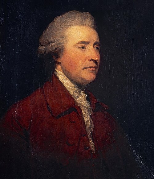 Portrait of Edmund Burke