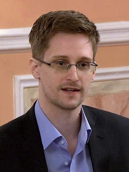 Portrait of Edward Snowden
