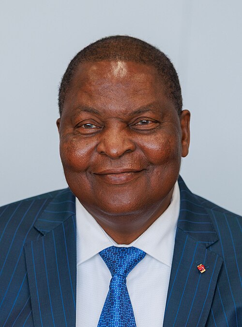 Portrait of Faustin-Archange Touadéra