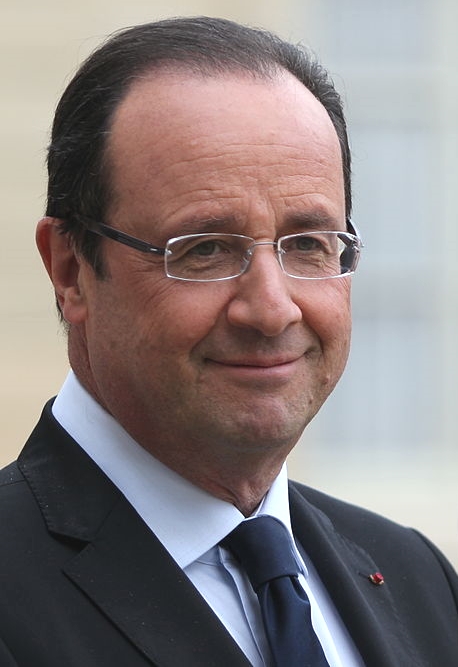 Portrait of François Hollande