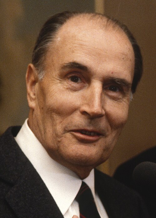 Portrait of François Mitterrand