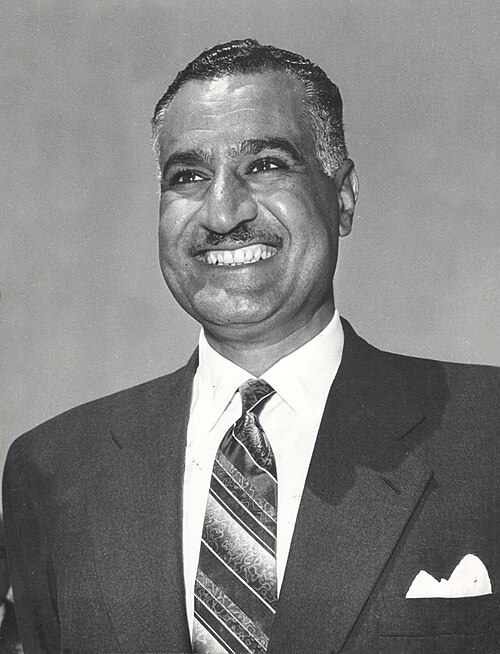 Portrait of Gamal Abdel Nasser