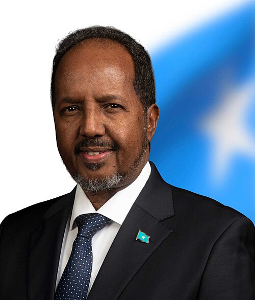 Portrait of Hassan Sheikh Mohamud