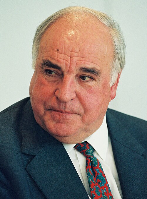 Portrait of Helmut Kohl
