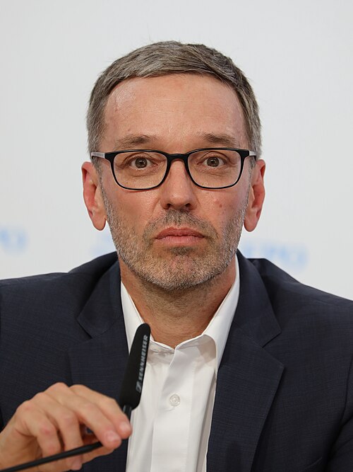 Portrait of Herbert Kickl