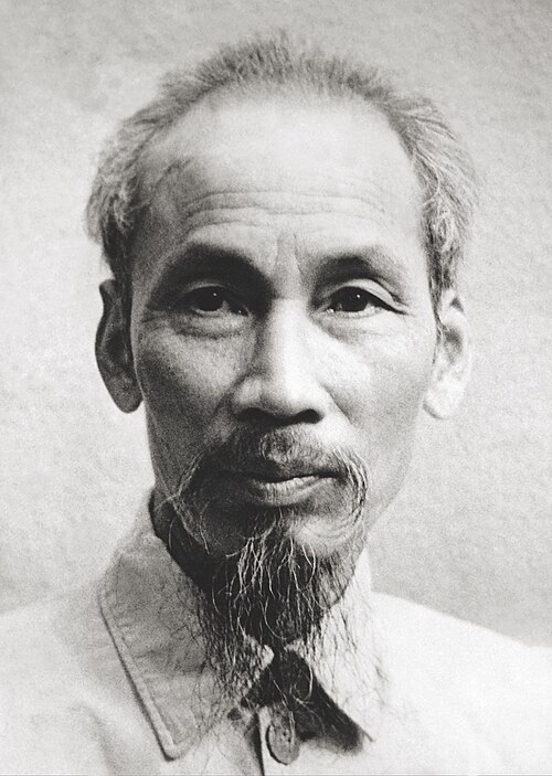 Portrait of Ho Chi Minh