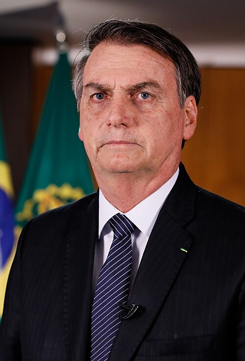 Portrait of Jair Bolsonaro