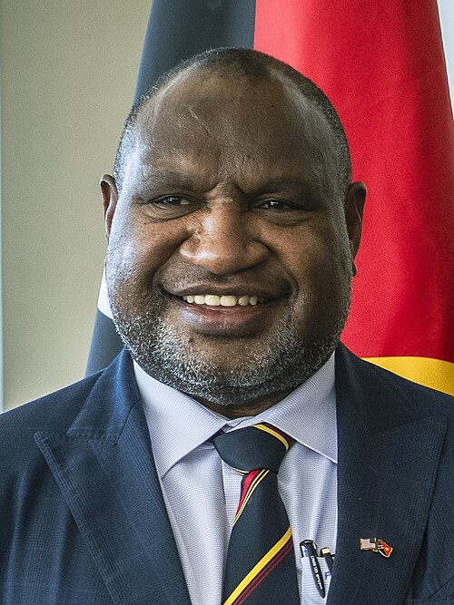 Portrait of James Marape