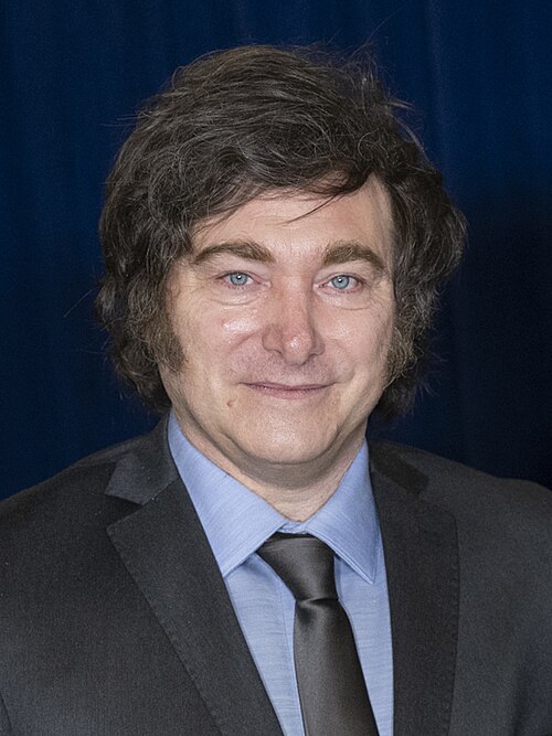 Portrait of Javier Milei