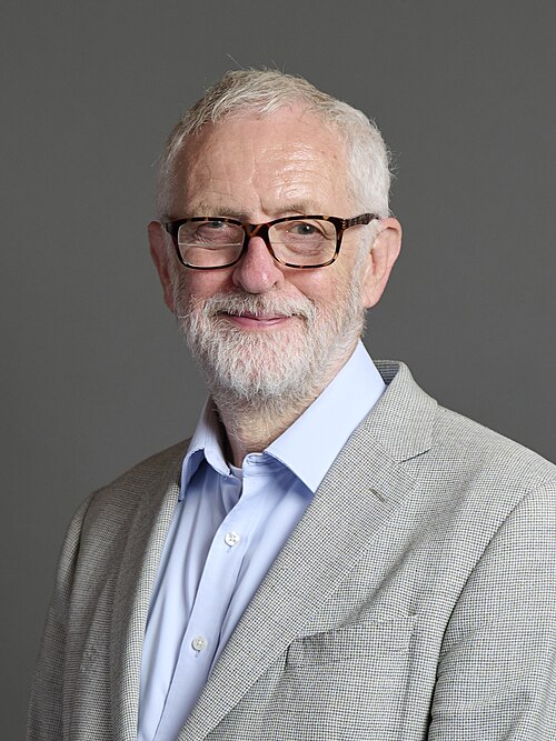 Portrait of Jeremy Corbyn