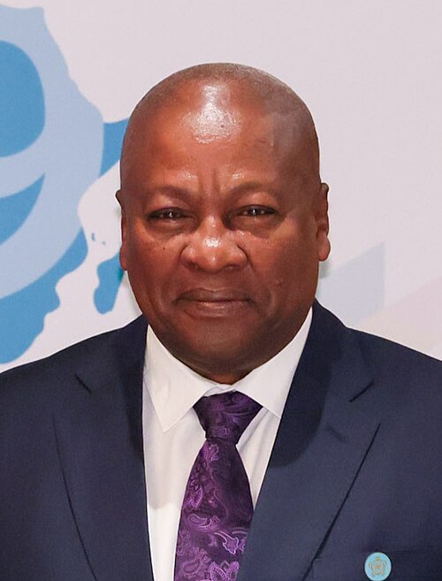 Portrait of John Mahama