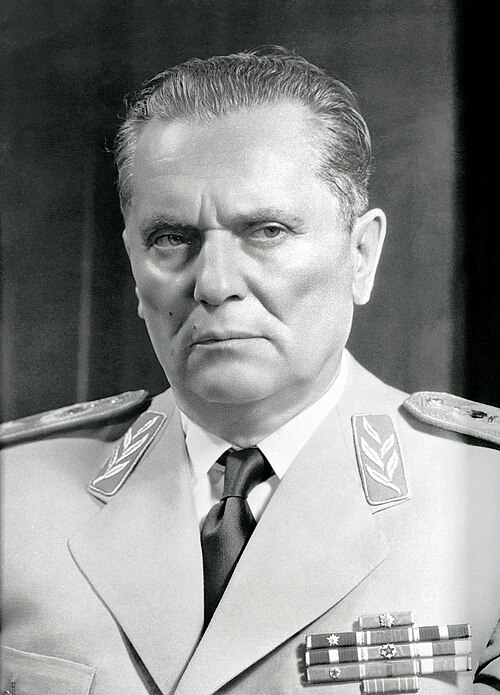 Portrait of Josip Broz Tito