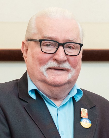 Portrait of Lech Wałęsa
