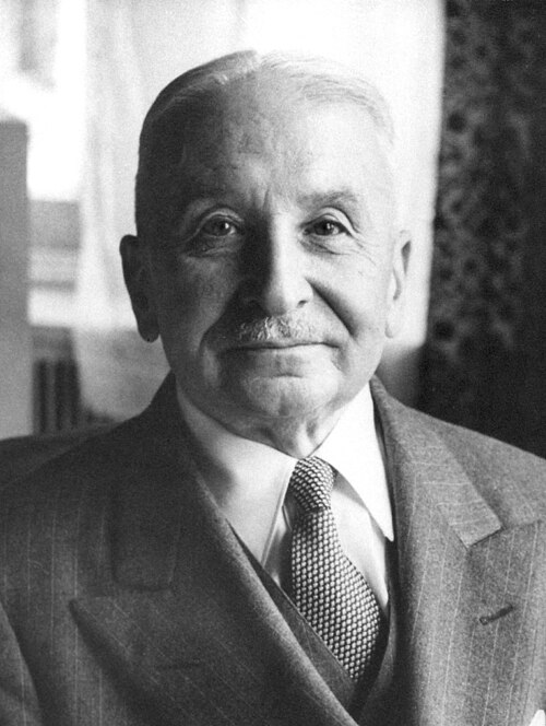 Portrait of Ludwig von Mises