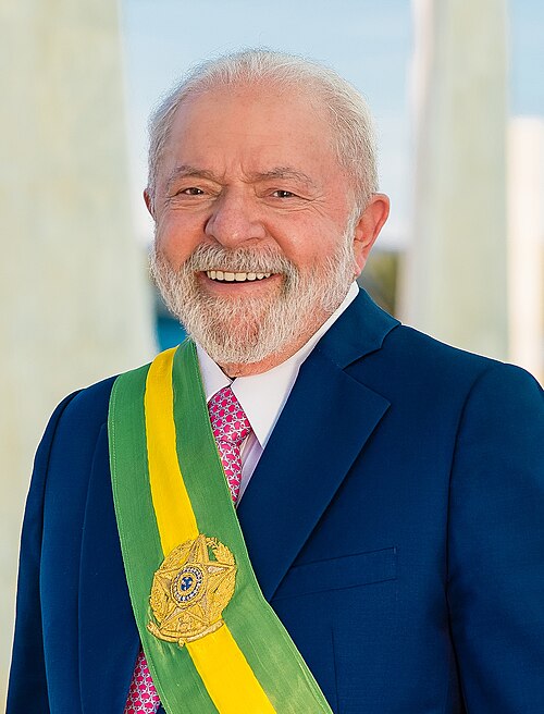 Portrait of Luiz Inácio Lula da Silva