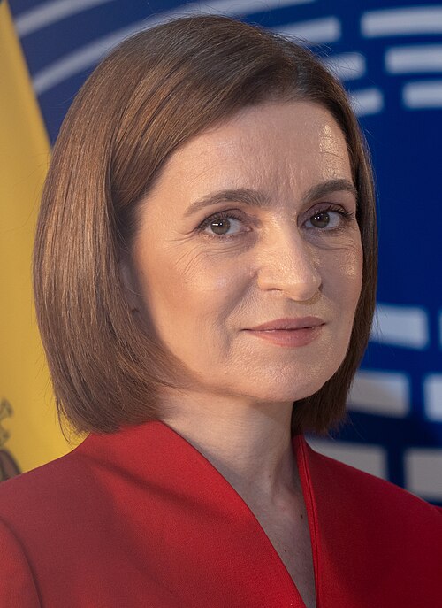 Portrait of Maia Sandu