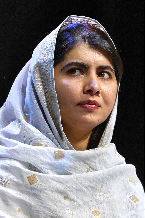 Portrait of Malala Yousafzai