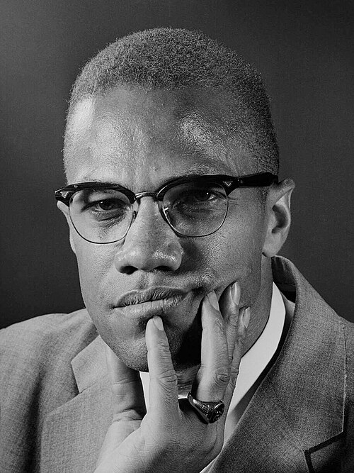 Portrait of Malcolm X