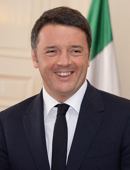 Portrait of Matteo Renzi