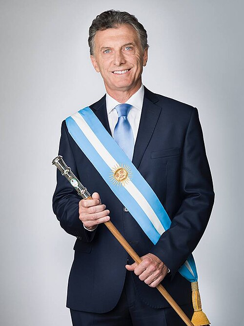 Portrait of Mauricio Macri