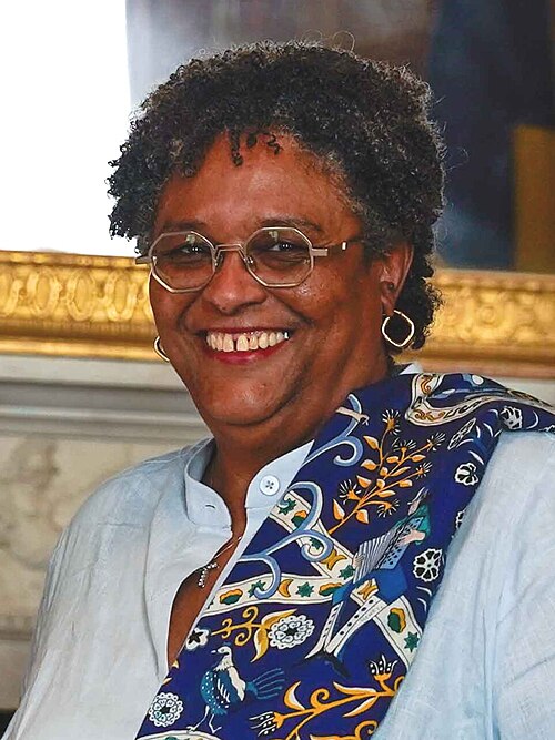 Portrait of Mia Mottley