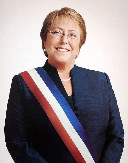 Portrait of Michelle Bachelet