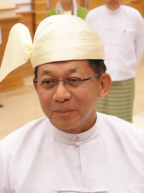 Portrait of Min Aung Hlaing