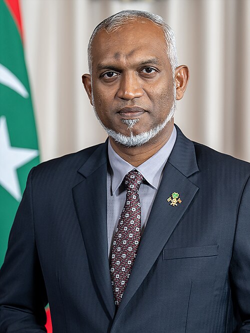 Portrait of Mohamed Muizzu
