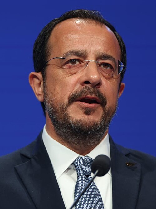Portrait of Nikos Christodoulides