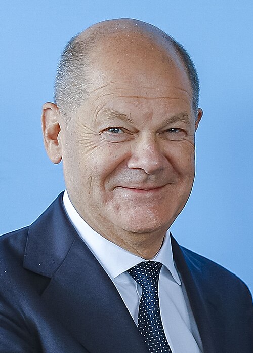 Portrait of Olaf Scholz