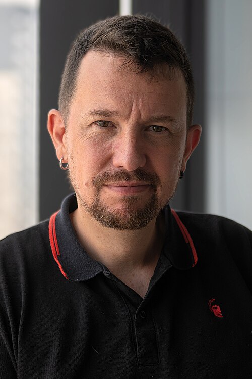 Portrait of Pablo Iglesias