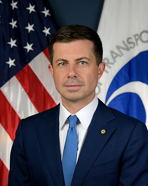 Portrait of Pete Buttigieg