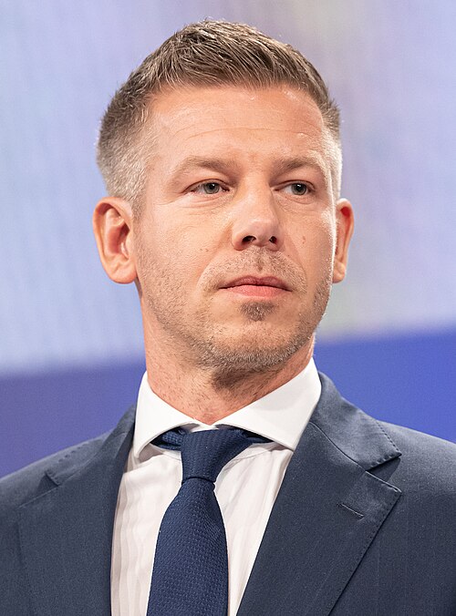 Portrait of Péter Magyar