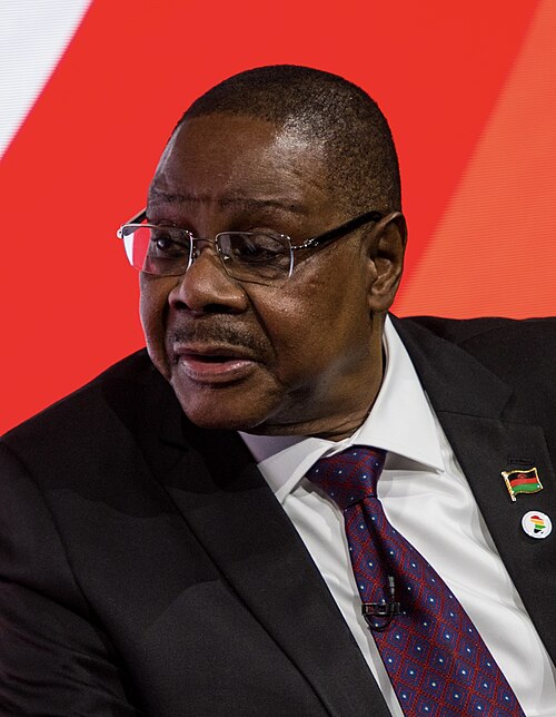 Portrait of Peter Mutharika